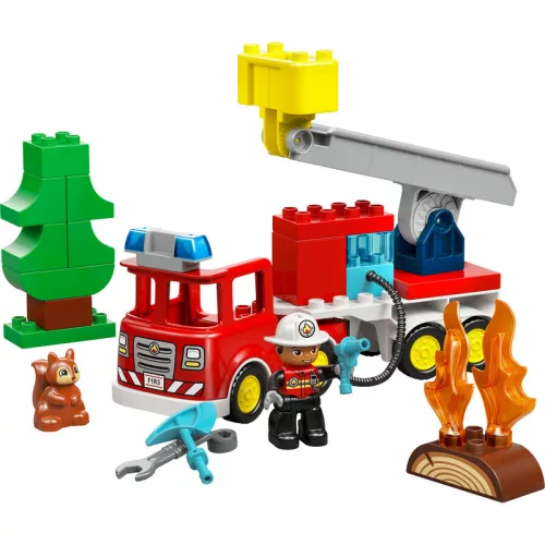 LEGO DUPLO Town 10473 Tűzoltóautó tömlővel és tűzoltóval