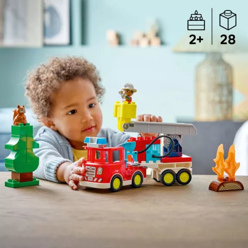 LEGO DUPLO Town 10473 Tűzoltóautó tömlővel és tűzoltóval