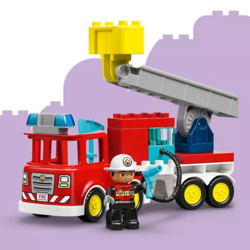 LEGO DUPLO Town 10473 Tűzoltóautó tömlővel és tűzoltóval