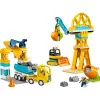 LEGO DUPLO Town 10476 3 az 1-ben építési terület és munkagépek