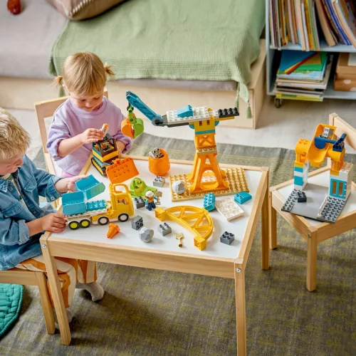 LEGO DUPLO Town 10476 3 az 1-ben építési terület és munkagépek
