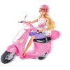 Steffi Love Chic Scooter - Steffi baba rózsaszín városi robogóval