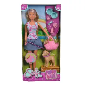 Steffi Love Puppy Walk kutyasétáltató játékszett Steffi babával
