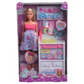 Steffi Love kismama játékbaba ikrekkel