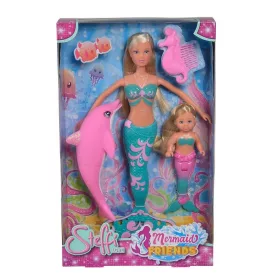 Steffi Love sellő játékszett Évivel és delfin figurával