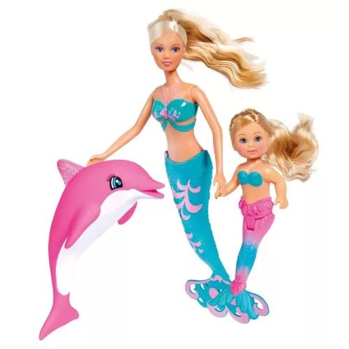 Steffi Love sellő játékszett Évivel és delfin figurával