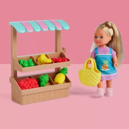 Évi Love – Évi baba gyümölcsös standdal játékszett