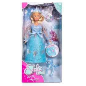 Steffi LOVE Kristály Hercegnő baba unikornissal, 29 cm