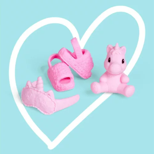 Steffi Love játékbaba pizsámában – unikornisos kiegészítőkkel (rózsaszín)