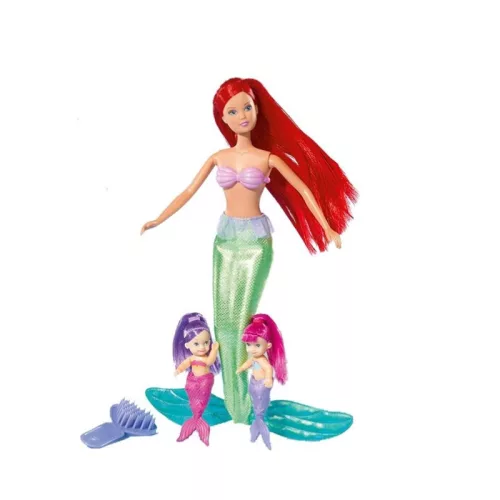 Steffi Love - Vörös hajú sellőbaba sellőikrekkel