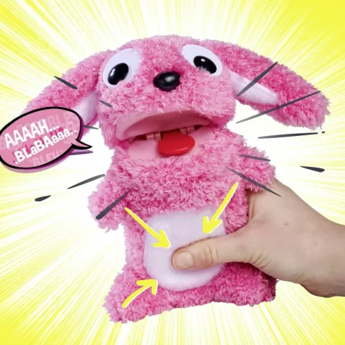 ScreamerZ nyúl sikítózó plüss figura (30 cm)