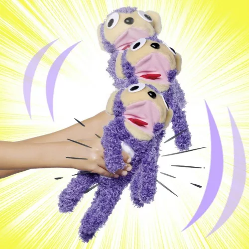 ScreamerZ majom sikítózó plüss figura (30 cm)