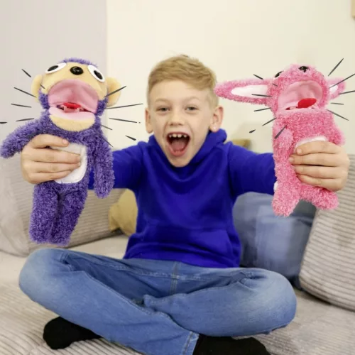 ScreamerZ majom sikítózó plüss figura (30 cm)