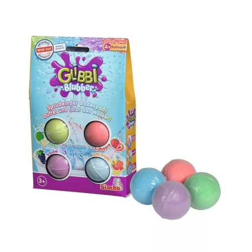 Glibbi Blubber fürdőgolyó (4 db)