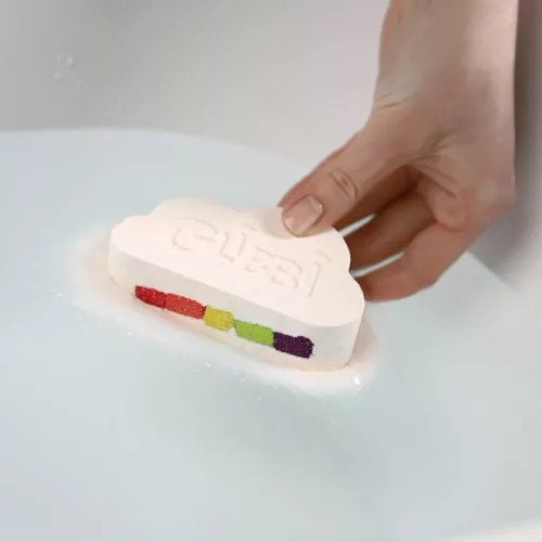 Glibbi Boom szivárványmóka fürdőbomba (1 db)