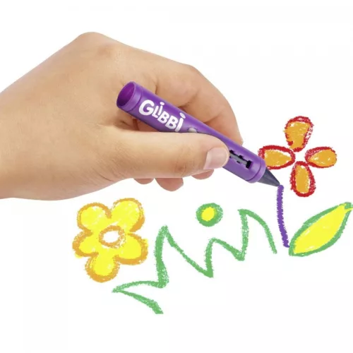 Glibbi Vízi zsírkréta 6 db-os szett