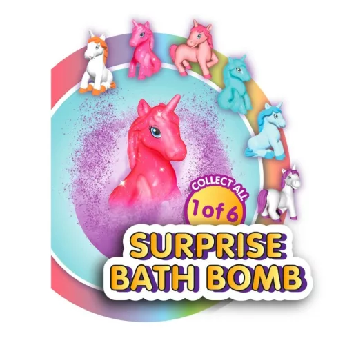 Glibbi Unicorn Surprise meglepetés fürdőbomba (1 db)