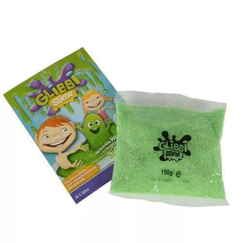 Glibbi Slime Green zöld nyálka fürdőzselé