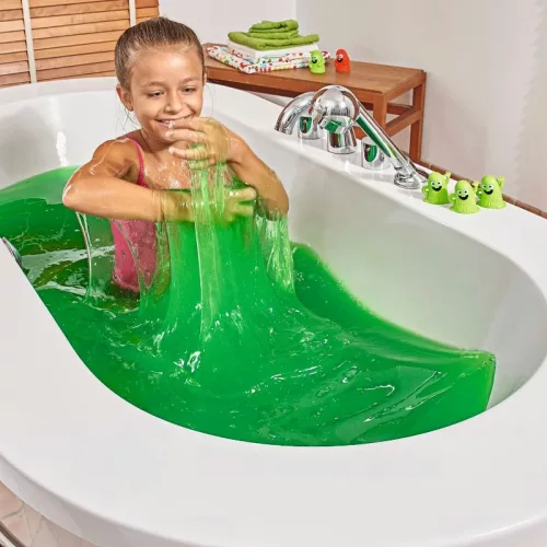 Glibbi Slime Green zöld nyálka fürdőzselé