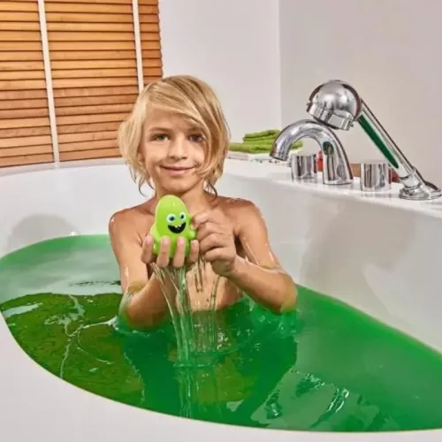 Glibbi Slime Green zöld nyálka fürdőzselé