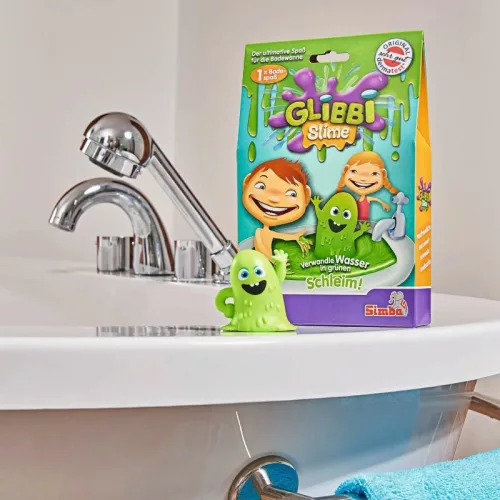 Glibbi Slime Green zöld nyálka fürdőzselé