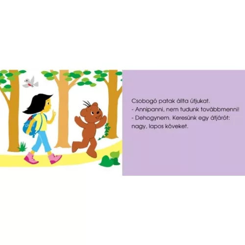 Boribon kirándulás gyerekkönyv