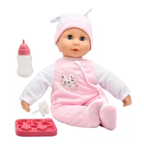 Dolls World Talking Tammy interaktív, hangot adó játékbaba kiegészítőkkel (46 cm)