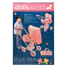 Dolls World Deluxe játék babakocsi