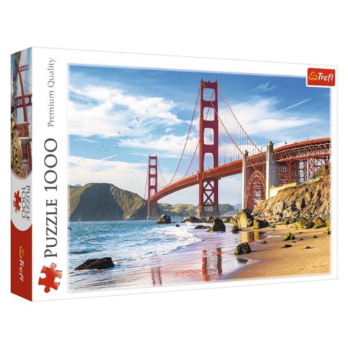 Trefl 10722 Premium Quality Puzzle - San Francisco, Golden Gate híd (1000 db)