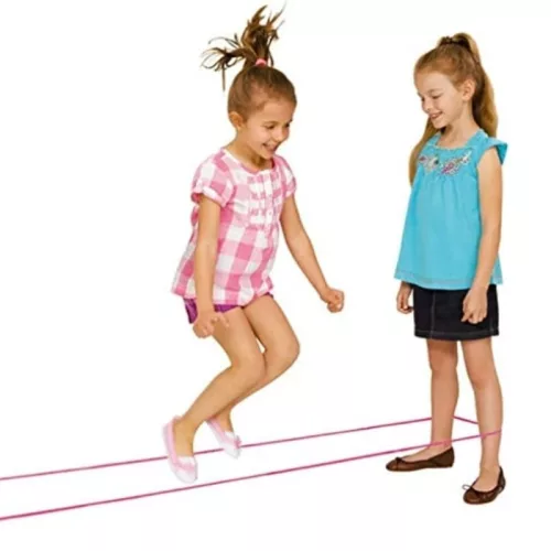 Zöld színű ugrálógumikötél