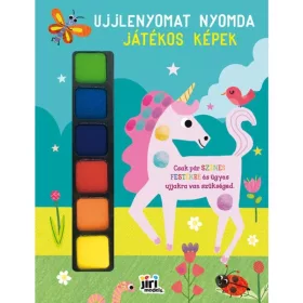 Ujjlenyomat nyomda – Unikornis kreatív játék