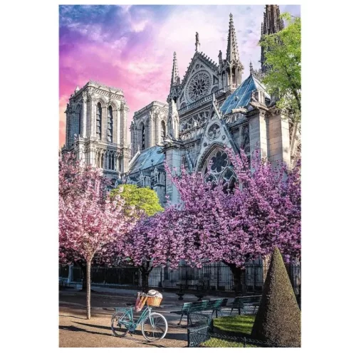 Trefl 10858 Prémium Puzzle Photo Odyssey – Párizsi Notre-Dame-székesegyház (1000 db)