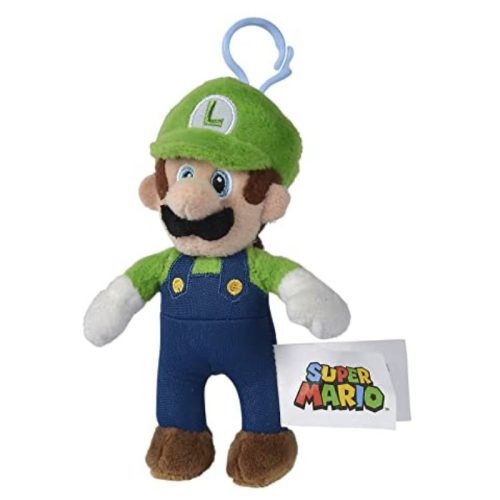 Super Mario plüss kulcstartó - Luigi