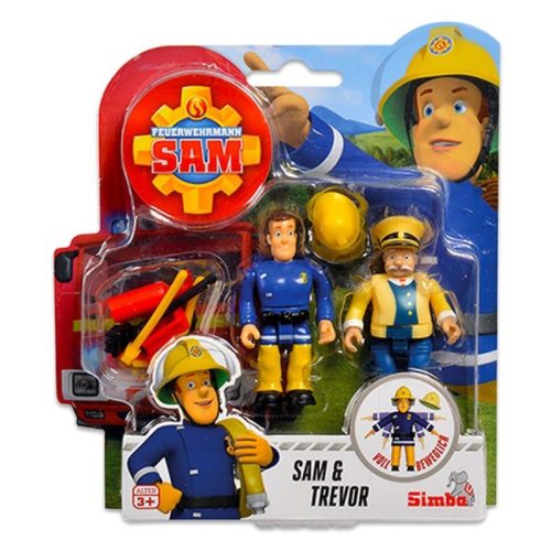 Sam, a tűzoltó 2 db-os figura - Sam & Trevor