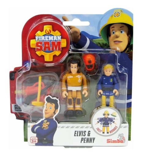 Sam, a tűzoltó 2 db-os figura - Elvis & Penny játékcsomag