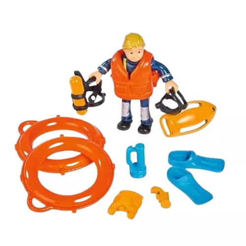 Sam, a tűzoltó – Neptune csónak játékszett Penny figurával