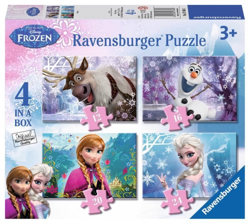 Ravensburger 07360 Disney puzzle - Jégvarázs 4 az 1-ben (12, 16, 20 és 24 db-os)