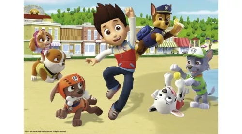 Ravensburger 09064 puzzle – Mancs őrjárat (2x24 darabos)