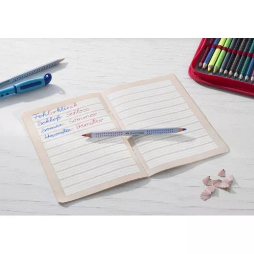 Faber-Castell Grip Junior vastag kék-piros postairon