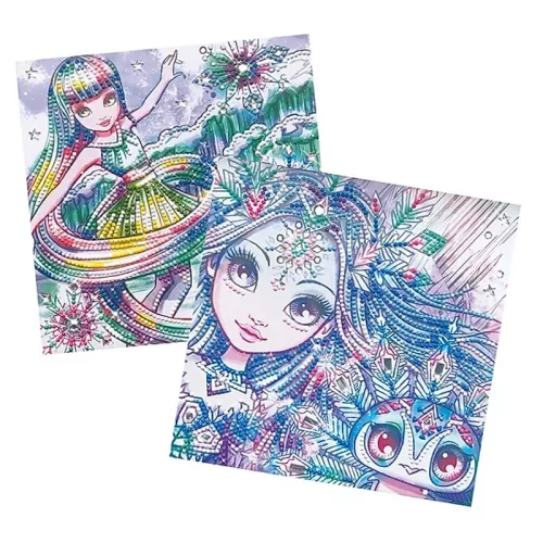 Nebulous Stars – Díszíts szám szerint! Jégvilág játékszett – Isadora és Iceana