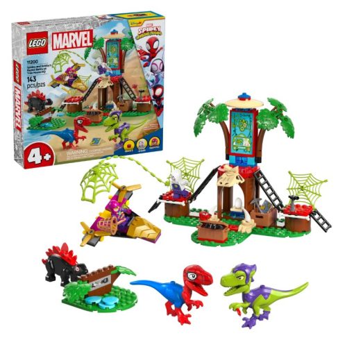 LEGO Spidey 11200 Pókember és Gobby raptorcsatája alombház főhadiszálláson