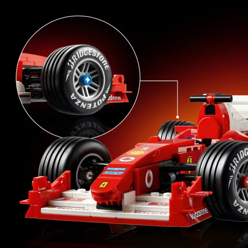 LEGO Icons 11375 Ferrari F2004 és Michael Schumacher