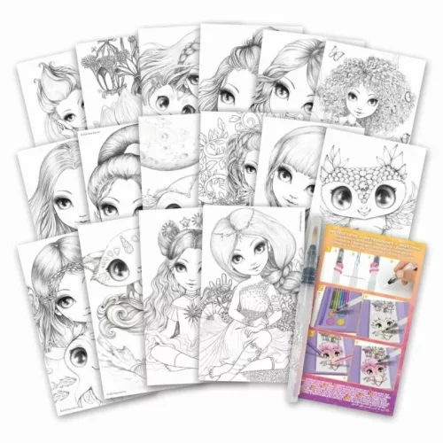 Nebulous Stars – Vízfestékes színező fehér lapos