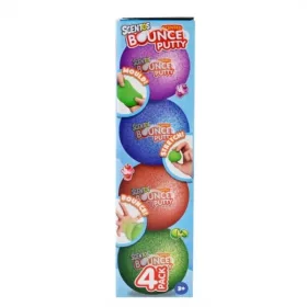 Scentos Mini ugráló, nyomkodható labda (8 db)