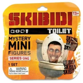 Skibidi játékfigura – Mini figura S1 (1 db, Series 1)