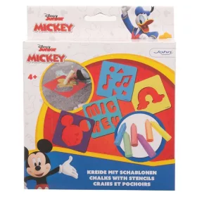 John Disney Junior Mickey aszfaltkréta szett sablonokkal