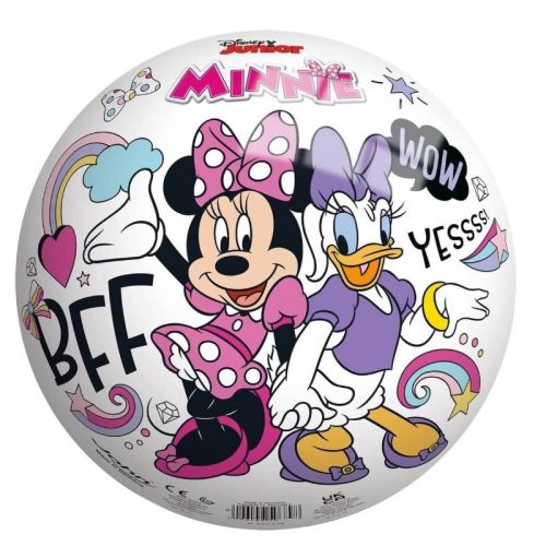 Disney Minnie egér gumilabda – Minnie egér (23 cm)