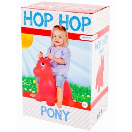 John Toys Hop Hop póni piros színben