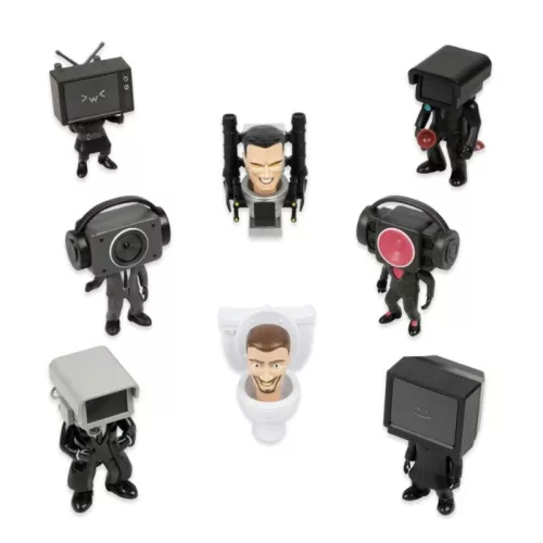 Skibidi játékfigura – Mini figura S1 (1 db, Series 1)