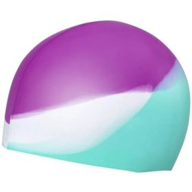 LilColor Wave lila-türkiz úszósapka